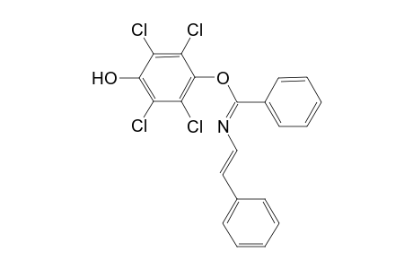 2,3,5,6-tetrachloro-4-[.alpha.-{(3-phenylprop-2-en-1-yl)phenylimino]benzyloxy}phenol