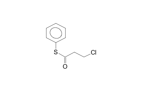 S-PHENYL 3-CHLOROTHIOPROPANOATE