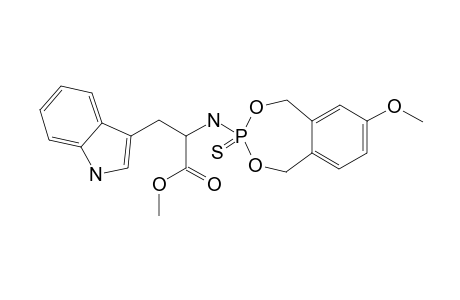 METHYL-3-(1H-3-INDOL-YL)-2-[(7-METHOXY-3-THIOXO-1,5-DIHYDRO-2,4,3-BENZODIOXAPHOSPHEPIN-3-YL)-AMINO]-PROPANOATE