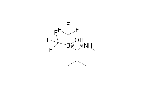 3-tertButyl-5,5,5-trifluoro-4-hydroxy-2-methyl-4-(trifluoromethyl)-2-azonia-4-boratapentane