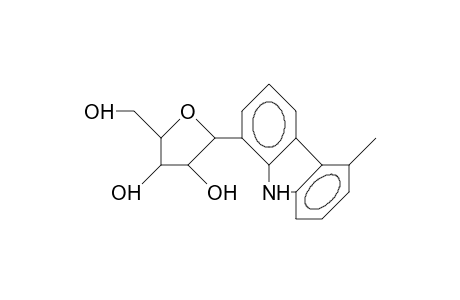 5-Methyl-1-(B-D-ribofuranosyl)-9H-carbazole