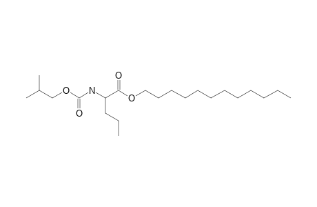 L-Norvaline, N-isobutoxycarbonyl-, dodecyl ester