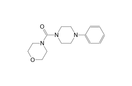 4-[(4-phenyl-1-piperazinyl)carbonyl]morpholine
