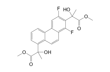 2-[6,8-difluoro-7-(1-hydroxy-2-keto-2-methoxy-1-methyl-ethyl)-1-phenanthryl]-2-hydroxy-propionic acid methyl ester