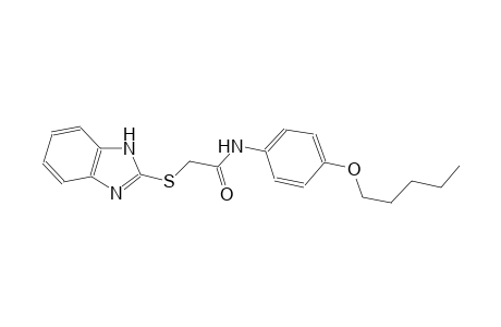 acetamide, 2-(1H-benzimidazol-2-ylthio)-N-[4-(pentyloxy)phenyl]-