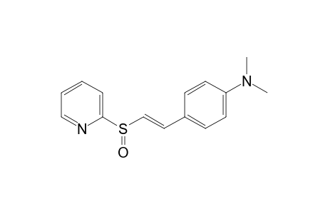 (E)-4-dimethylaminostyryl 2-pyridyl sulfoxide