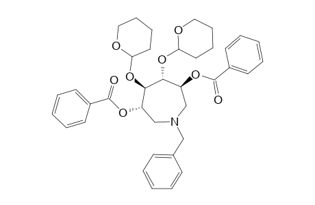 (3S,4R,5R,6S)-N-Benzyl-3,6-dibenzoyl-4,5-O-bistetrahydropyranylazepane