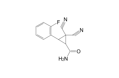 Cyclopropanecarboxamide, 2,2-dicyano-3-(2-fluorophenyl)-