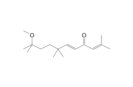 (5E)-10-Methoxy-2,7,7,10-tetramethyl-2,5-undecadien-4-one