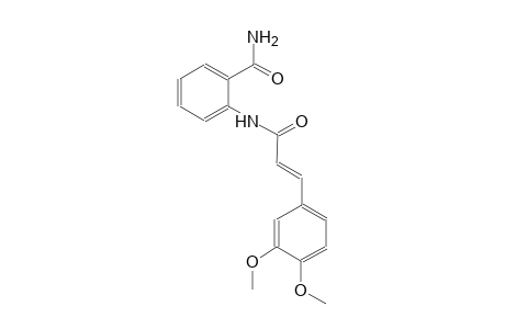 benzamide, 2-[[(2E)-3-(3,4-dimethoxyphenyl)-1-oxo-2-propenyl]amino]-