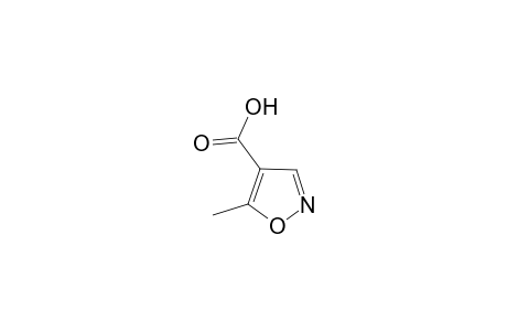 5-Methyl-4-isoxazolecarboxylic acid