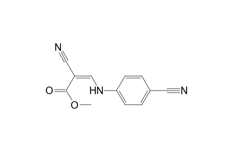 (Z)-1-Cyano-2-(p-cyanophenylamino)-1-methoxycarbonylethene
