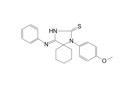 1,3-diazaspiro[4.5]decane-2-thione, 1-(4-methoxyphenyl)-4-(phenylimino)-, (4Z)-