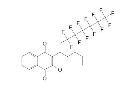 2-(1-butyl-3,3,4,4,5,5,6,6,7,7,8,8,8-tridecafluoro-octyl)-3-methoxy-1,4-naphthoquinone