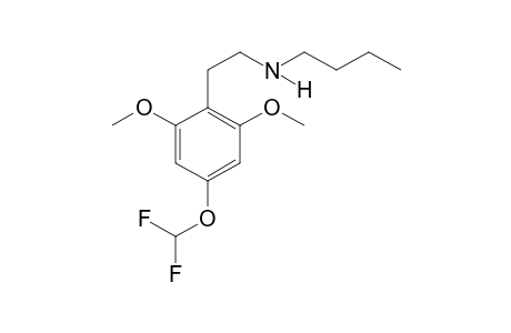 N-Butyl-4-difluoromethoxy-2,6-dimethoxyphenethylamine