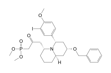 2H-Quinolizine, phosphonic acid deriv.