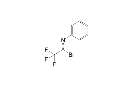 2,2,2-trifluoro-N-phenylacetimidoyl bromide
