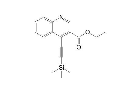 Ethyl 4-trimethylsilylethynylquinoline-3-carboxylate