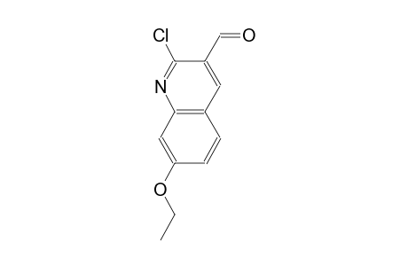 3-quinolinecarboxaldehyde, 2-chloro-7-ethoxy-