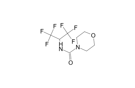 N-[2,2,2-trifluoro-1-(trifluoromethyl)ethyl]-4-morpholinecarboxamide