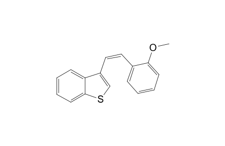 1-(3'-Benzo[b]thiophenyl)-2-(2"-methoxyphenyl)ethylene