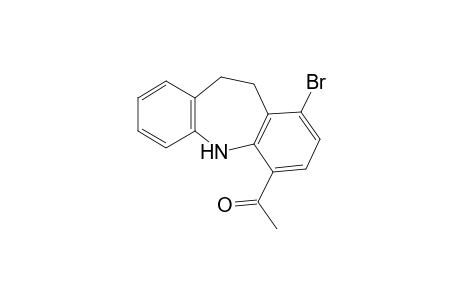 1-bromo-10,11-dihydro-5H-dibenz[b,f]azepin-4-yl methyl ketone