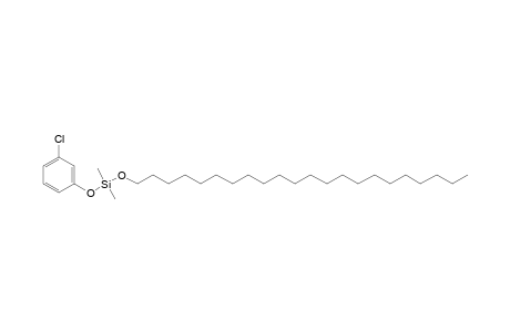 Silane, (3-chlorophenyloxy)dimethyldocosyloxy-