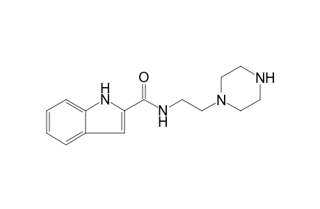 1H-Indole-2-carboxamide, N-[2-(1-piperazinyl)ethyl]-