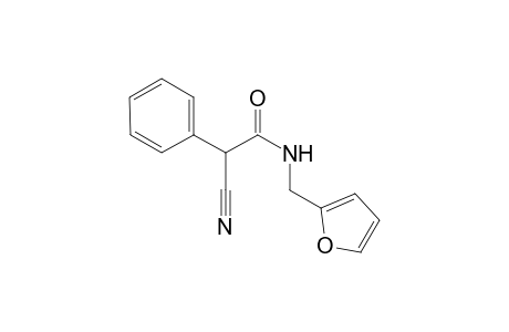 2-Cyano-N-(2-furylmethyl)-2-phenylacetamide