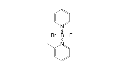 PYRIDINE-2,4-DIMETHYLPYRIDINE-BROMO-FLUORO-BORON-CATION