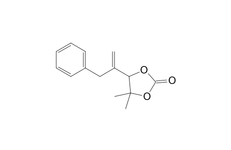 4,4-Dimethyl-5-(1-benzylethenyl)-1,3-dioxolan-2-one