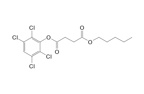 Succinic acid, pentyl 2,3,5,6-tetrachlorophenyl ester