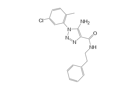 1H-1,2,3-triazole-4-carboxamide, 5-amino-1-(5-chloro-2-methylphenyl)-N-(2-phenylethyl)-