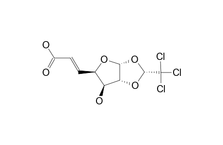 5,6-DIDEOXY-(R)-1,2-O-(2,2,2-TRICHLOROETHYLIDENE)-ALPHA-D-XYLO-HEPT-5-(E)-ENO-1,4-FURANURONIC-ACID