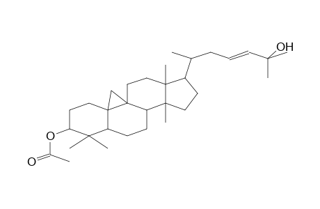 9,19-Cyclolanost-23-ene-3,25-diol, 3-acetate, (3.beta.,23E)-
