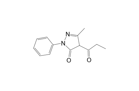 2,4-Dihydro-5-methyl-2-phenyl-4-propionyl-3H-pyrazol-3-one