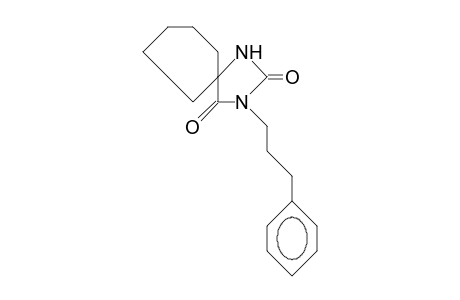 3-(3-Phenyl-propyl)-1,3-diaza-spiro(4.6)undecane-2,4-dione