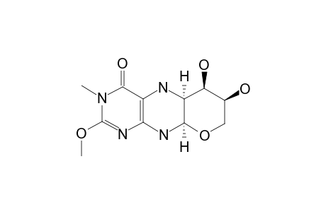 (3S,4R,4AS,10AR)-3,4,4A,5,6,7,10,10A-OCTAHYDRO-3,4-DIHYDROXY-7-METHYL-8-METHOXY-2H-PYRANO-[3,2-G]-PTERIDIN-6(7H)-ONE