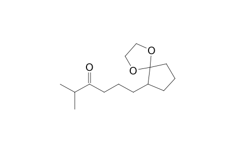 6-(5-Methyl-4-oxohexyl)-1,4-dioxaspiro[4.4]nonane
