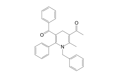 5-Acetyl-3-benzoyl-1,4-dihydro-1-benzyl-2-phenyl-6-methylpyridine