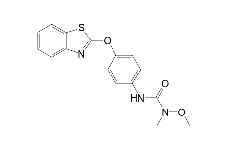 Urea, N'-[4-(2-benzothiazolyloxy)phenyl]-N-methoxy-N-methyl-