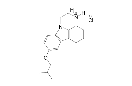 8-isobutoxy-2,3,3a,4,5,6-hexahydro-1H-pyrazino[3,2,1-jk]carbazol-3-ium chloride