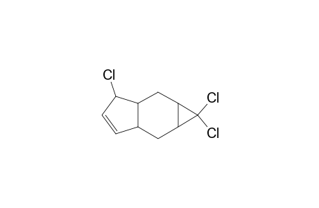 1,1,3-Trichloro-1a,2,2a,5a.6.6a-hexahydro-1H,3H-cycloprop[f]indene