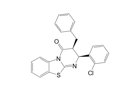 (2S,3S)-3-benzyl-2-(2-chlorophenyl)-2H-benzo[4,5]thiazolo[3,2-a]pyrimidin-4(3H)-one