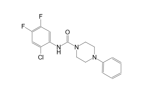 1-piperazinecarboxamide, N-(2-chloro-4,5-difluorophenyl)-4-phenyl-