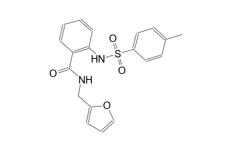 benzamide, N-(2-furanylmethyl)-2-[[(4-methylphenyl)sulfonyl]amino]-