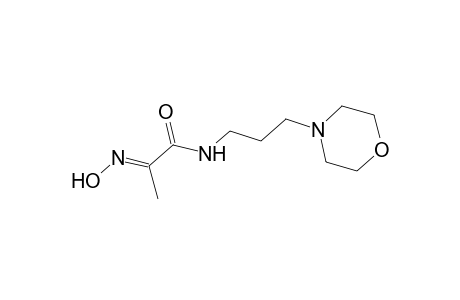 (2E)-2-(hydroxyimino)-N-[3-(4-morpholinyl)propyl]propanamide