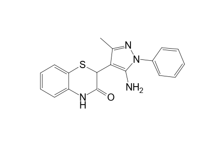 2-[(-amino-5-methyl-2-phenylndolizin-4-yl)-3-oxo-3,4-dihydro-2H-1,4-benzothiazine