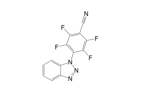 4-(1H-benzo[d][1,2,3]triazol-1-yl)-2,3,5,6-tetrafluorobenzonitrile
