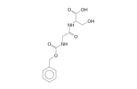 2-[[2-(benzyloxycarbonylamino)acetyl]amino]-3-hydroxy-propanoic acid
